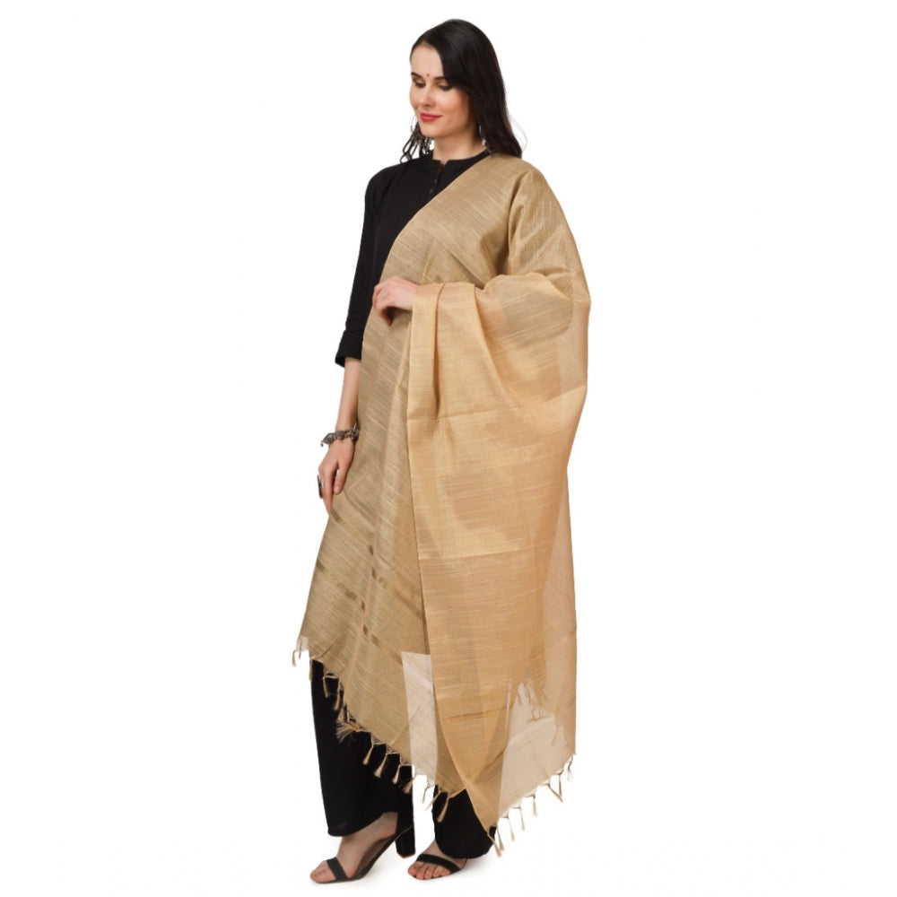 Chanderi Solid Dupatta