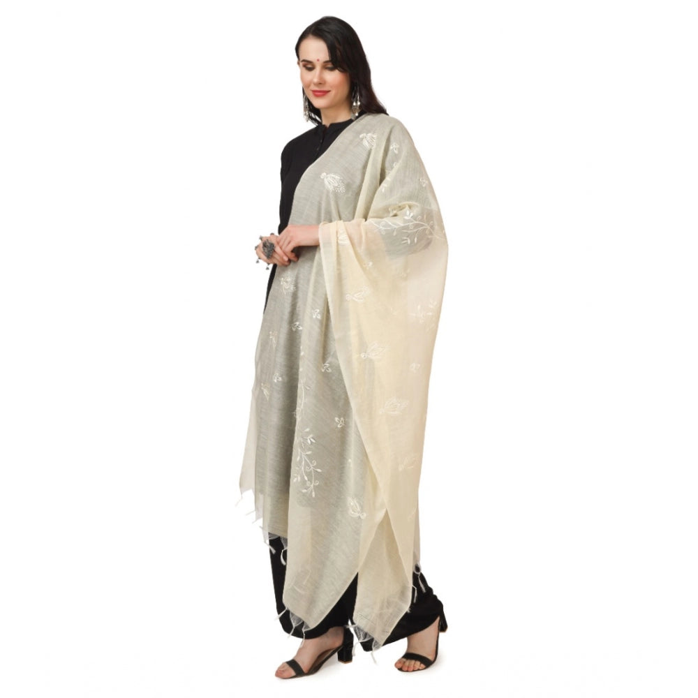 Cotton Embroidered Dupatta