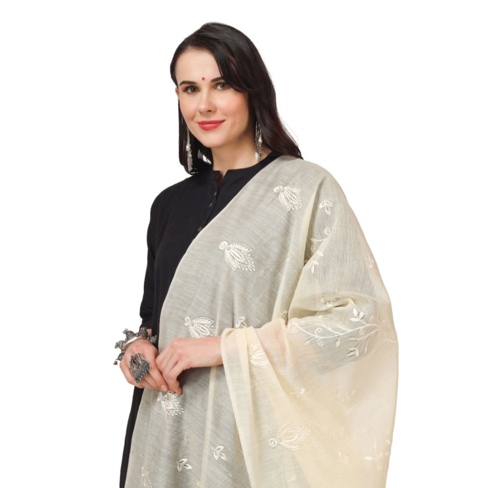 Cotton Embroidered Dupatta