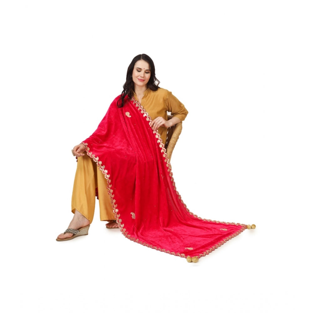 Velvet Gotta Patti Dupatta