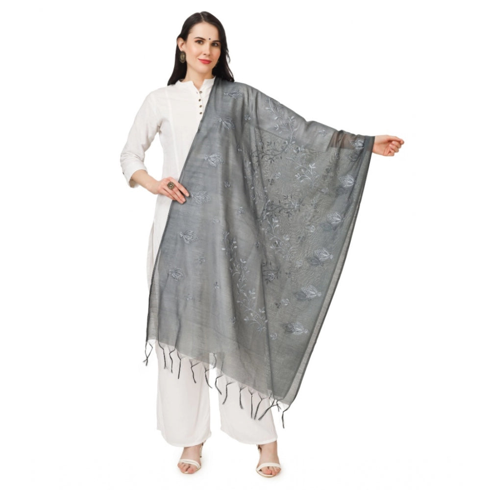 Cotton Embroidered Dupatta