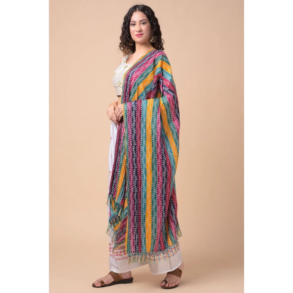 Chanderi Printed Dupatta