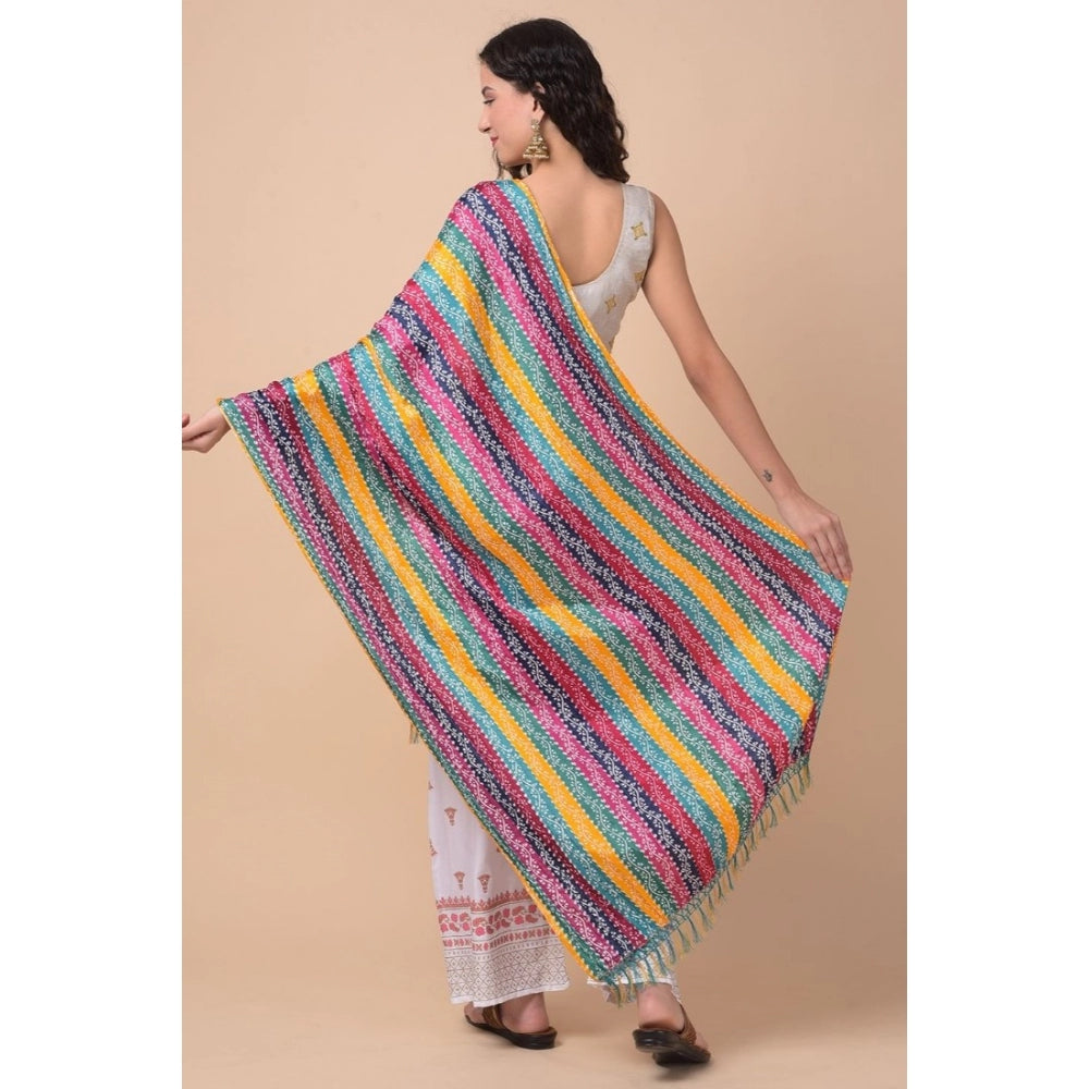 Chanderi Printed Dupatta