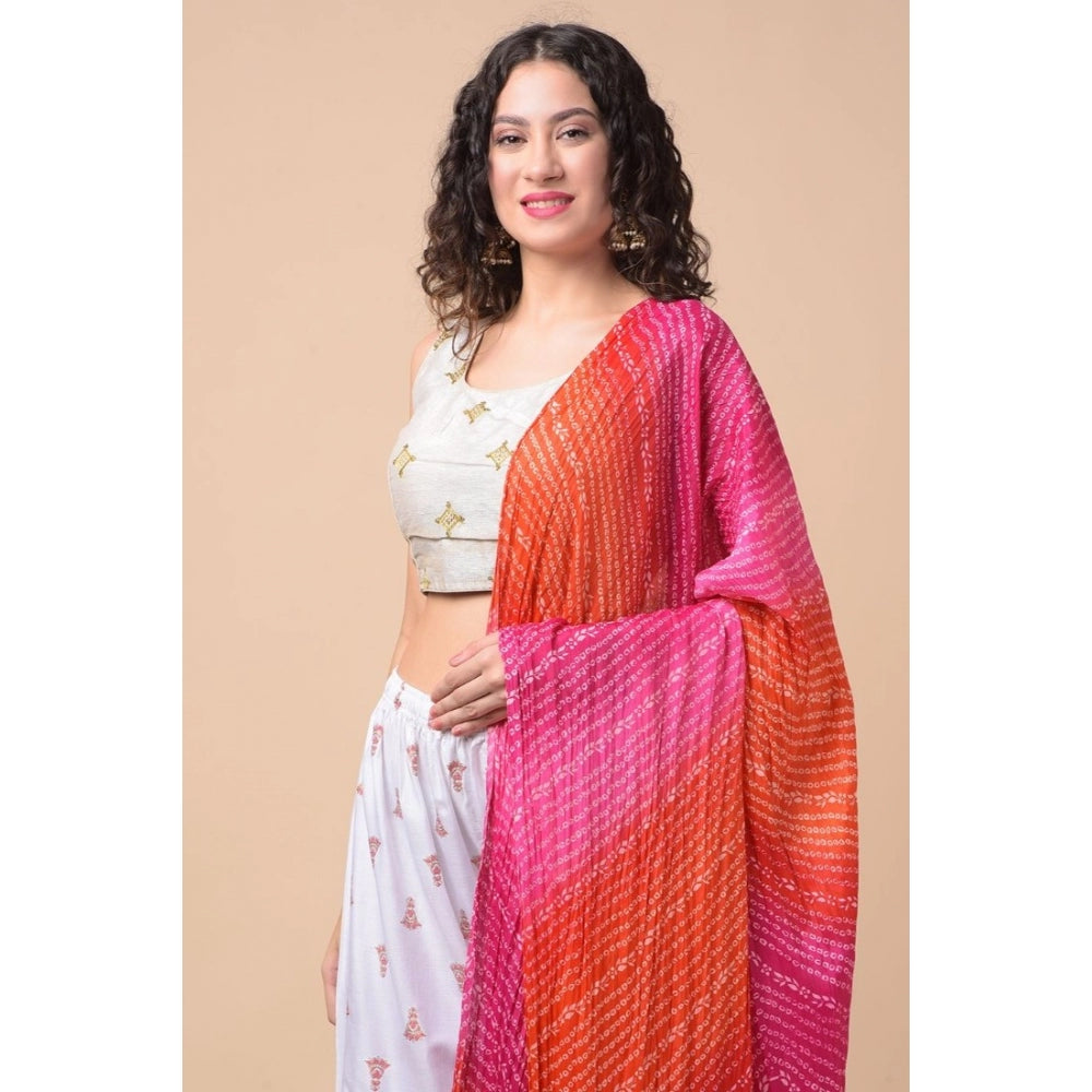 Chanderi Printed Dupatta