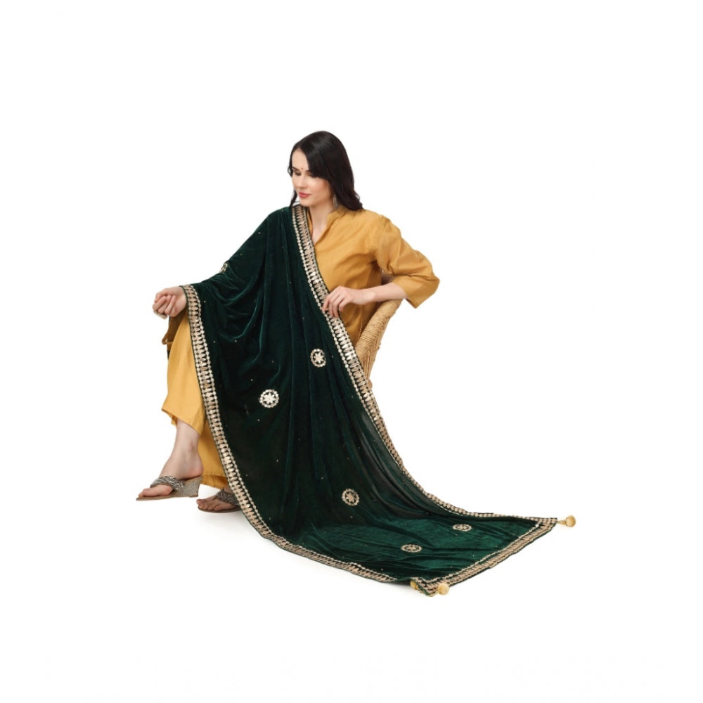 Velvet Gotta Patti Dupatta