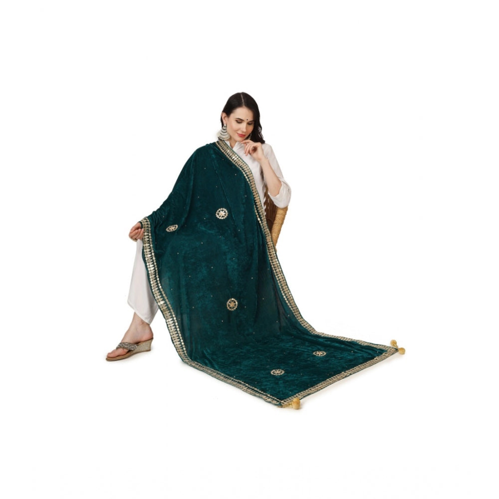 Velvet Gotta Patti Dupatta