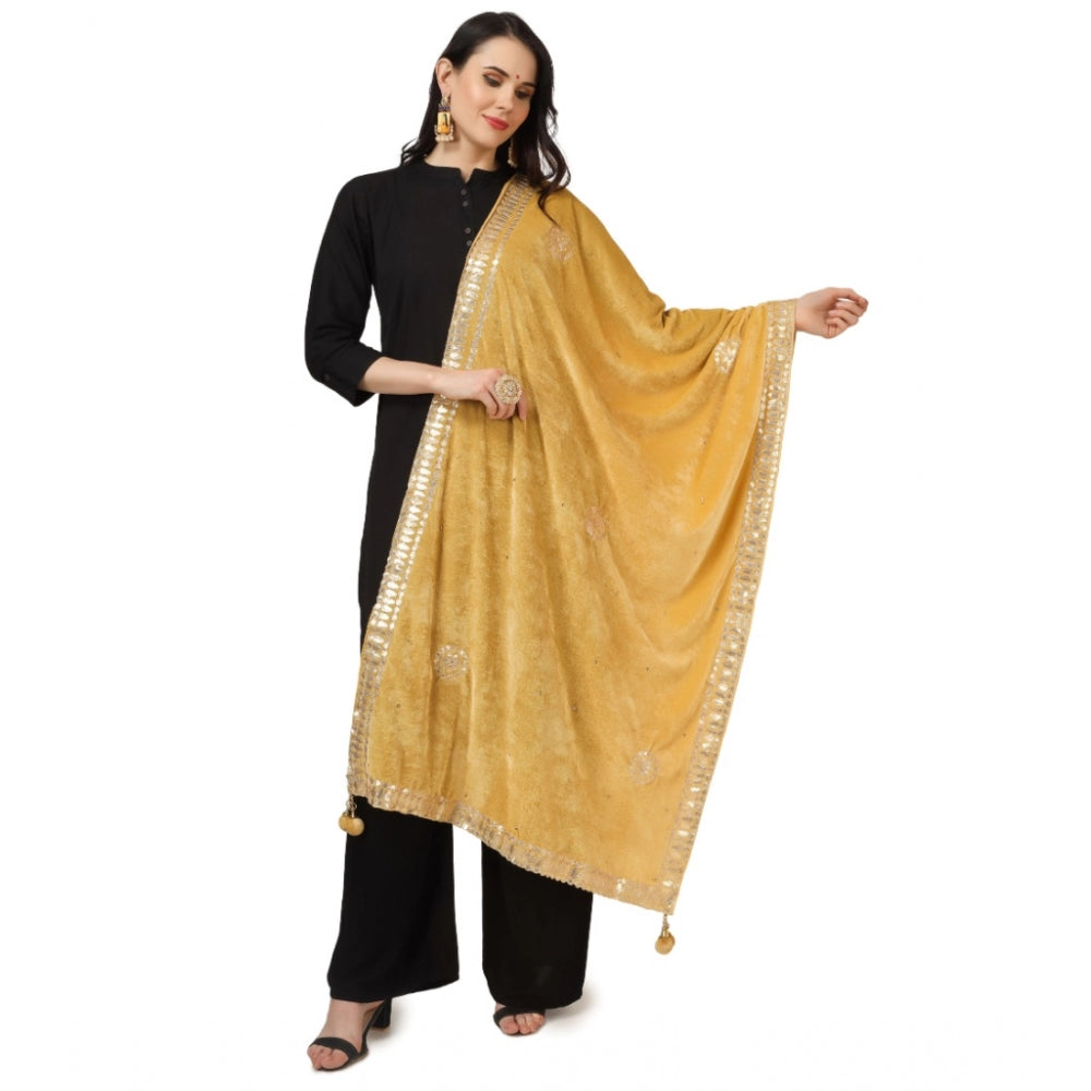 Velvet Gotta Patti Dupatta