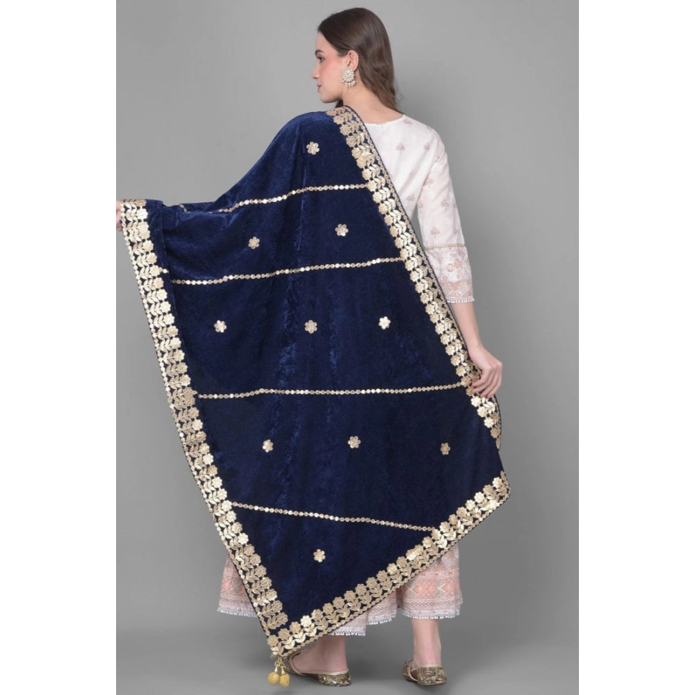 Velvet Gotta Patti Dupatta