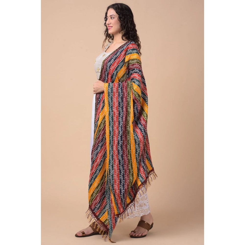 Chanderi Printed Dupatta