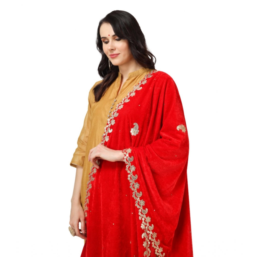 Velvet Gotta Patti Dupatta