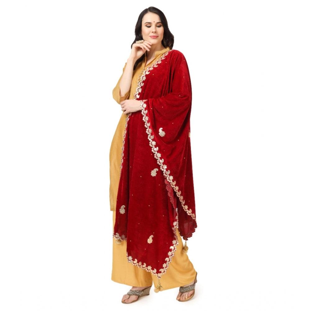 Velvet Gotta Patti Dupatta