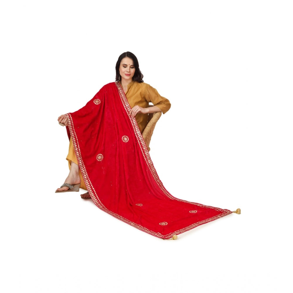 Velvet Gotta Patti Dupatta