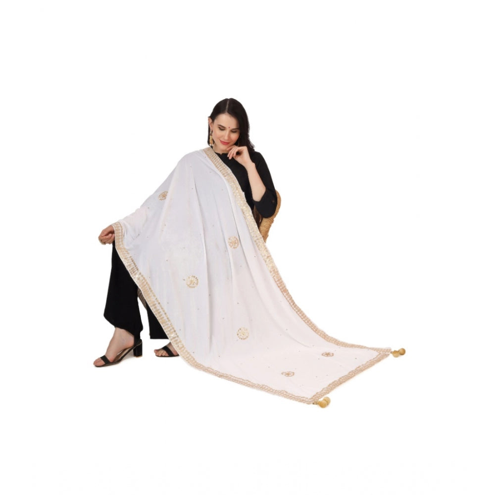 Velvet Gotta Patti Dupatta