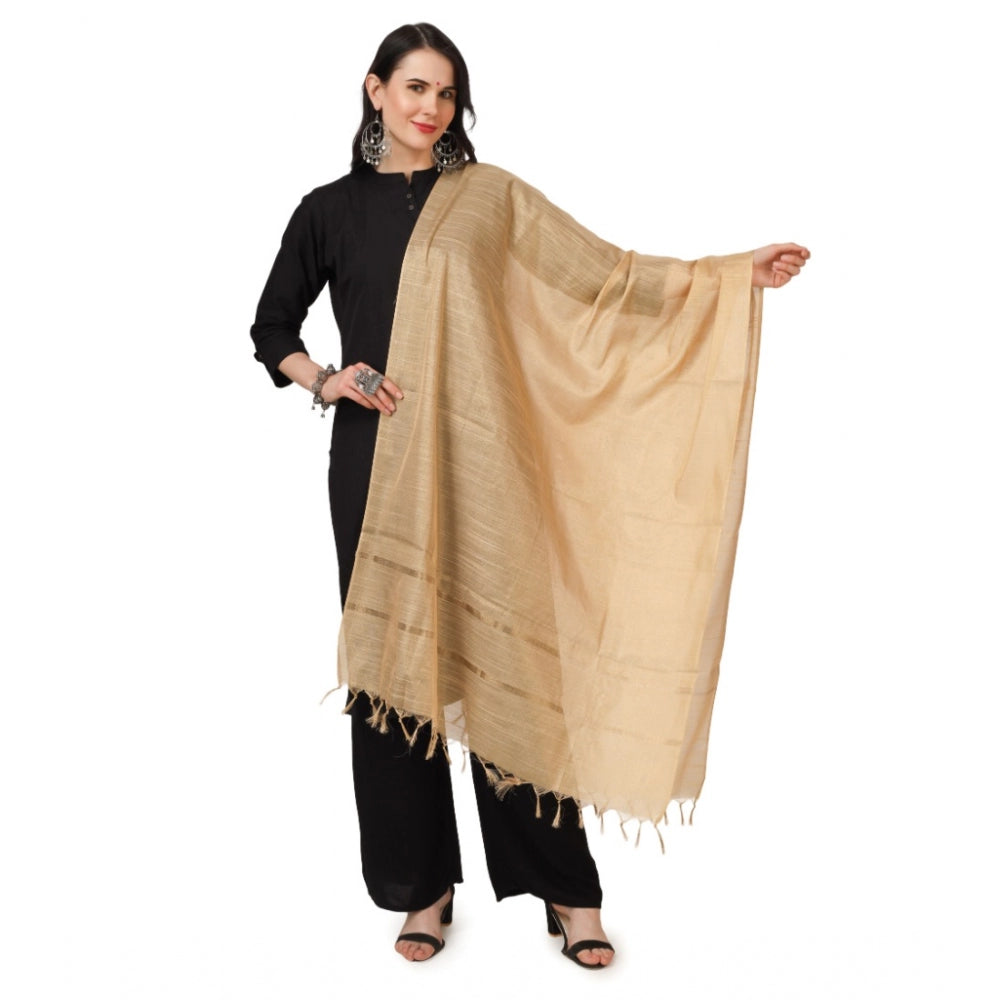 Chanderi Solid Dupatta