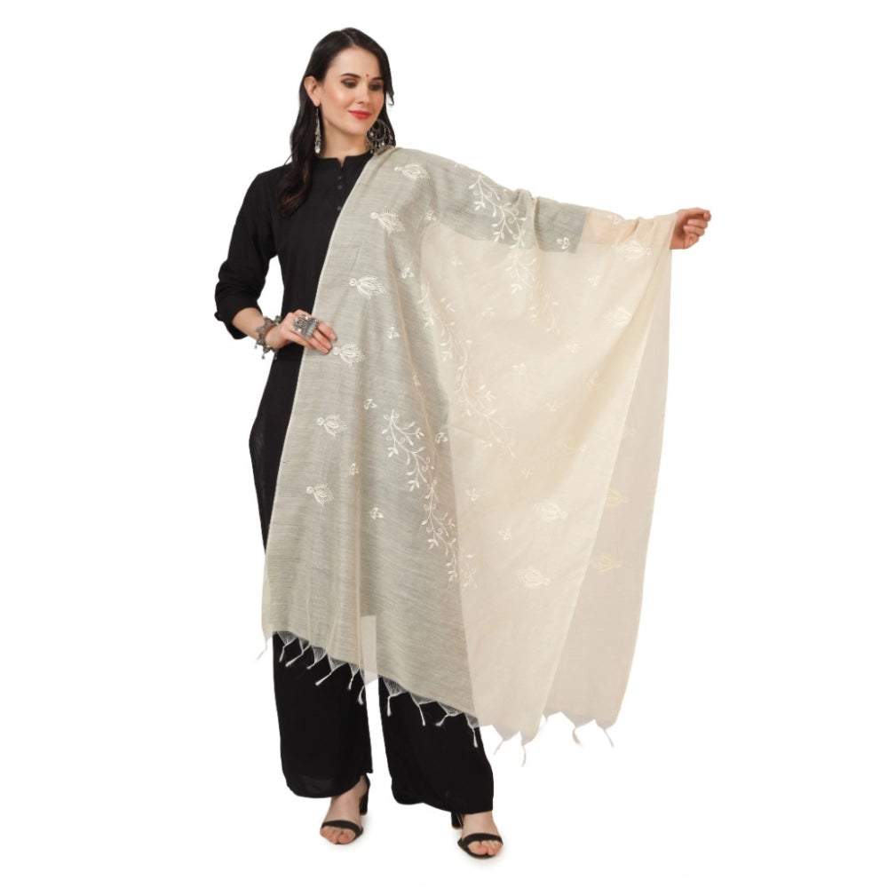 Cotton Embroidered Dupatta