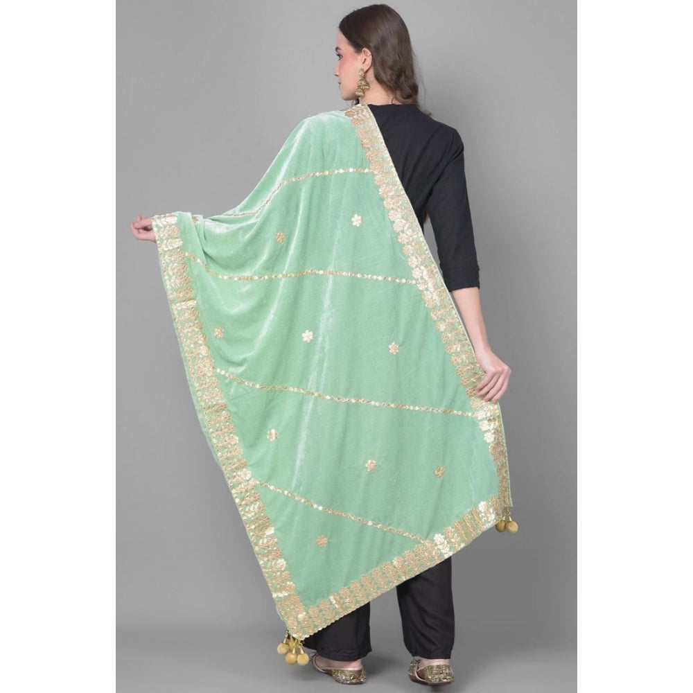 Velvet Gotta Patti Dupatta