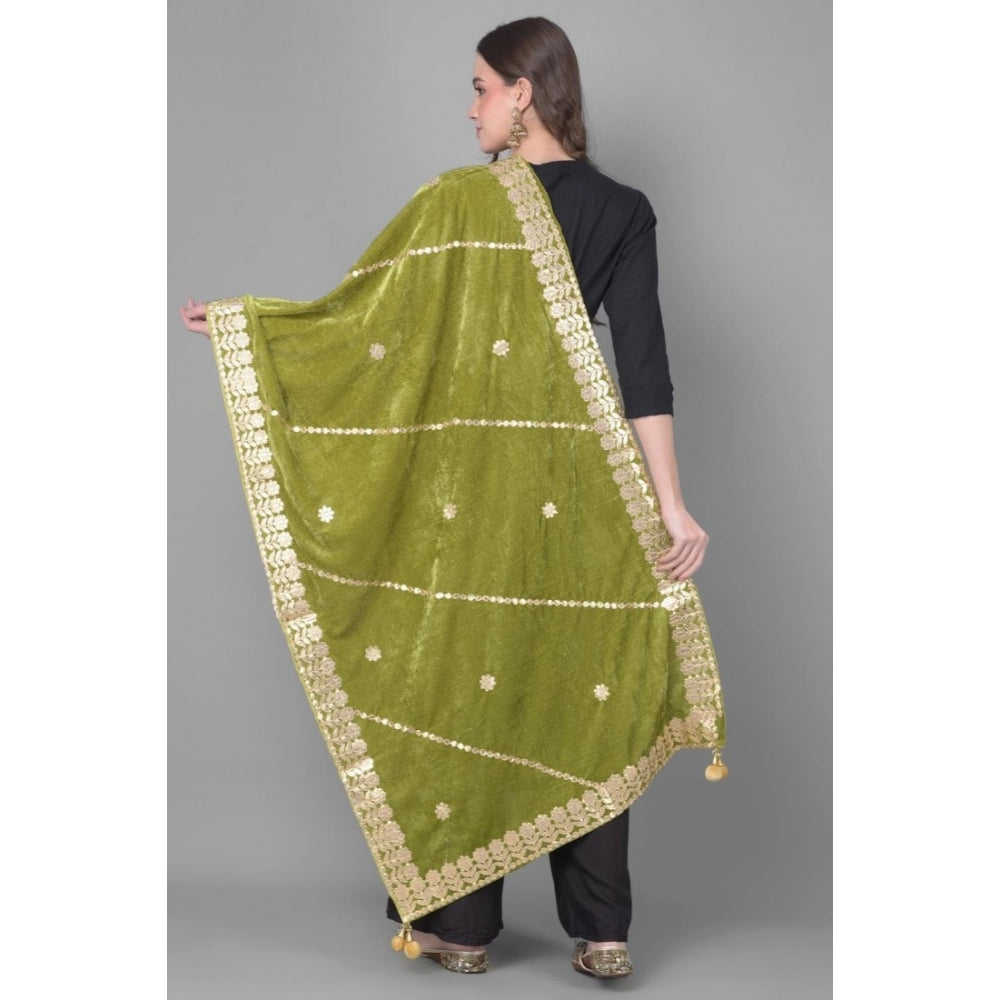 Velvet Gotta Patti Dupatta