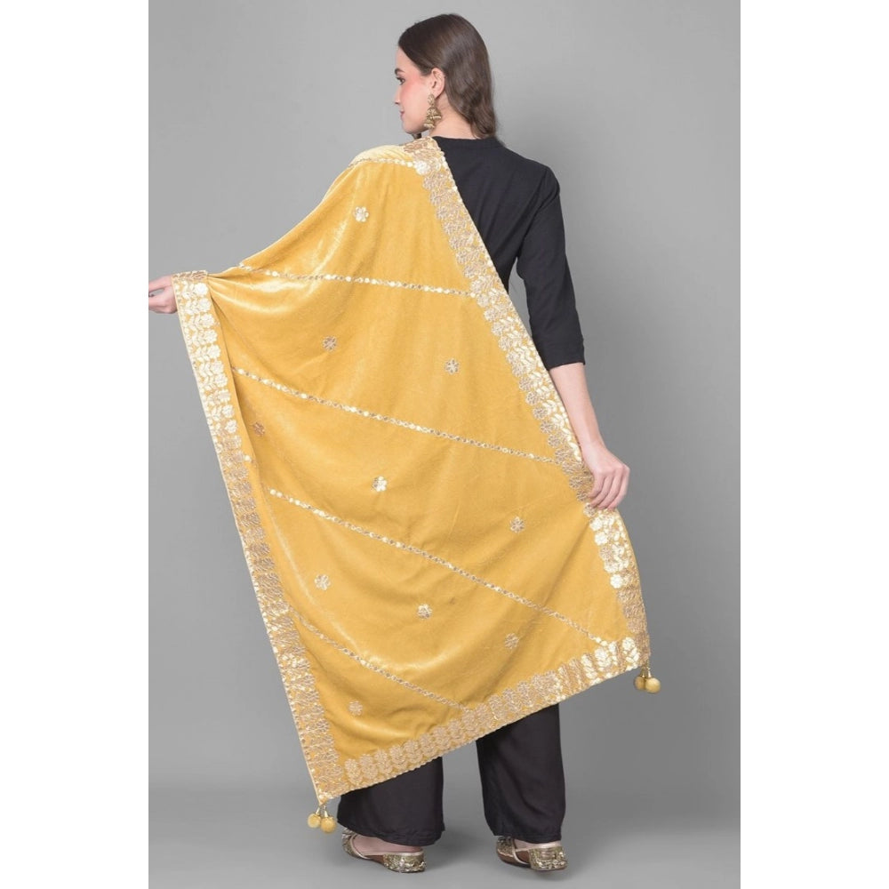 Velvet Gotta Patti Dupatta