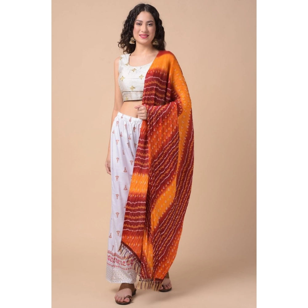 Chanderi Printed Dupatta