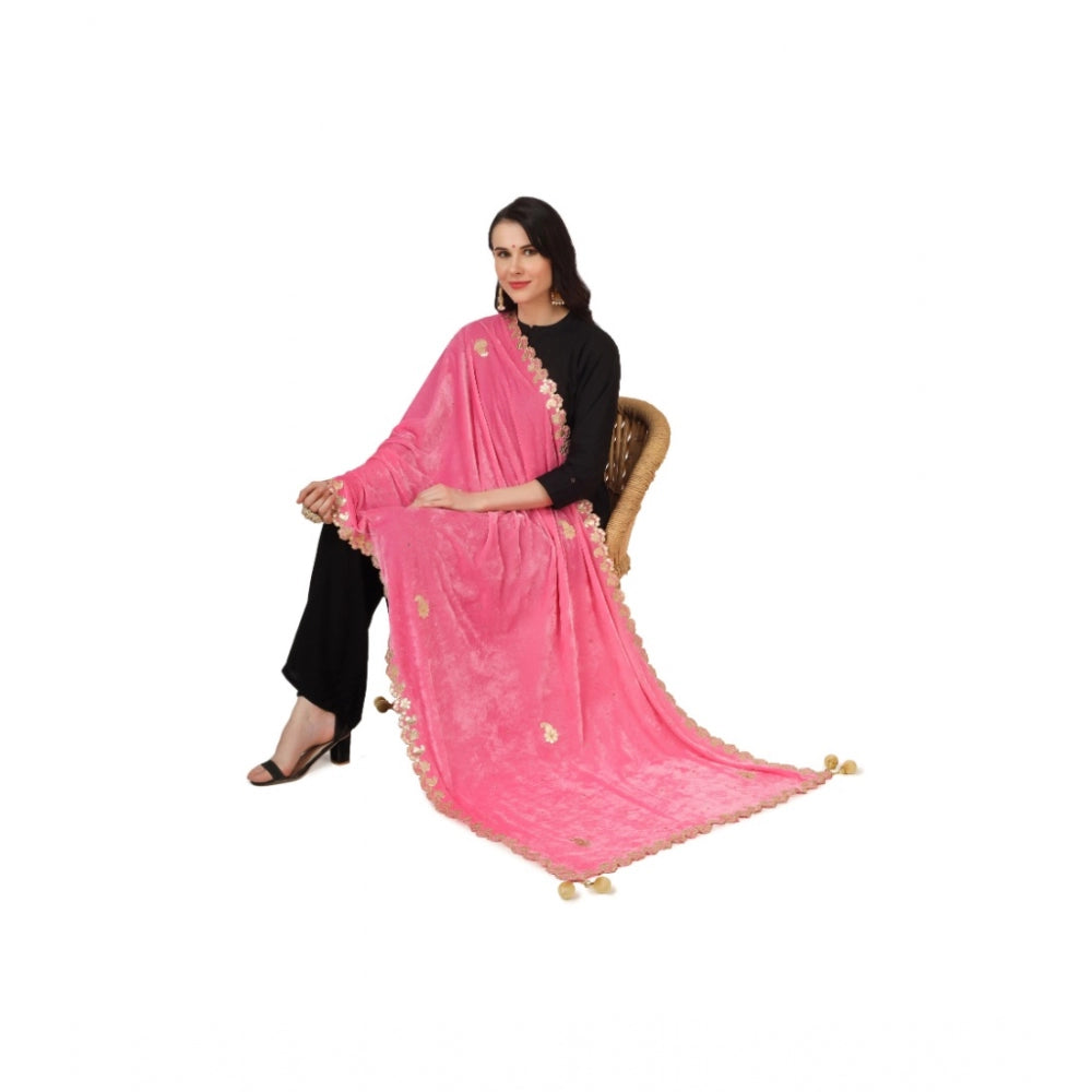 Velvet Gotta Patti Dupatta