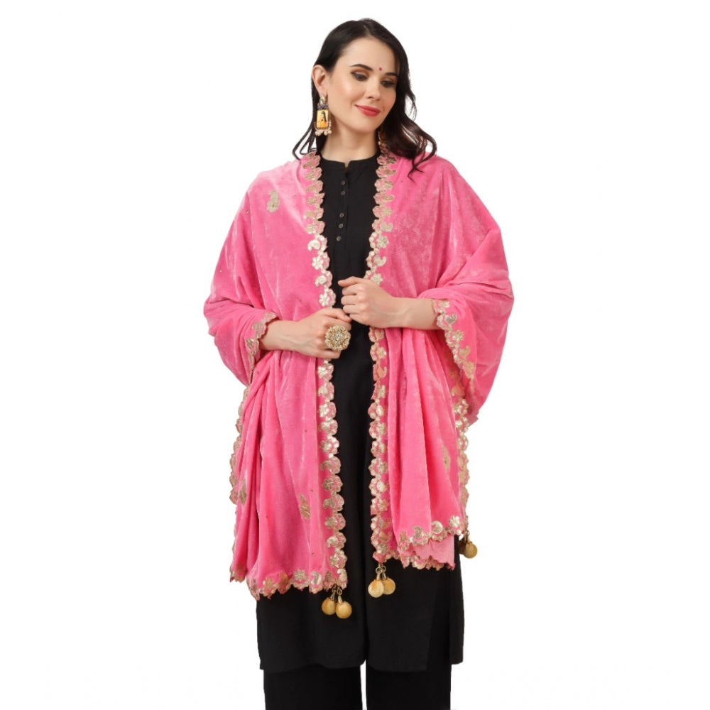 Velvet Gotta Patti Dupatta