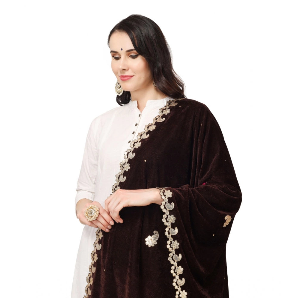 Velvet Gotta Patti Dupatta