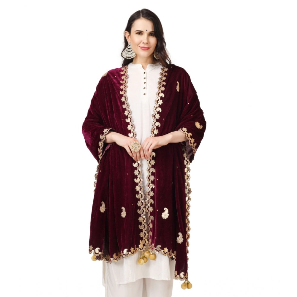 Velvet Gotta Patti Dupatta