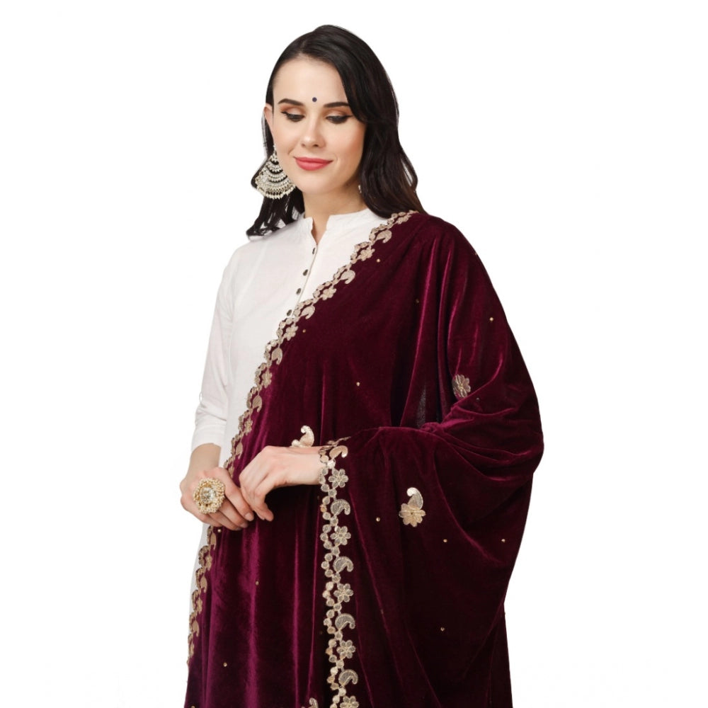 Velvet Gotta Patti Dupatta