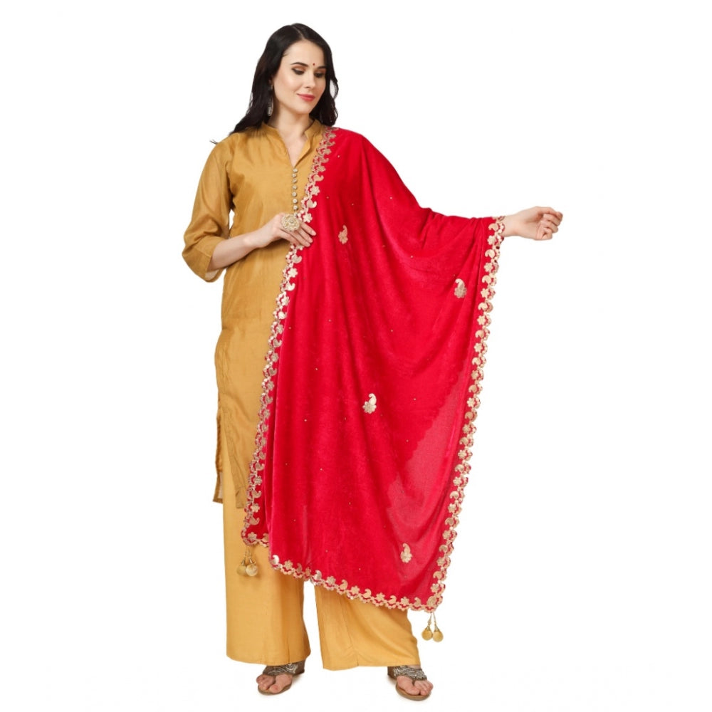 Velvet Gotta Patti Dupatta