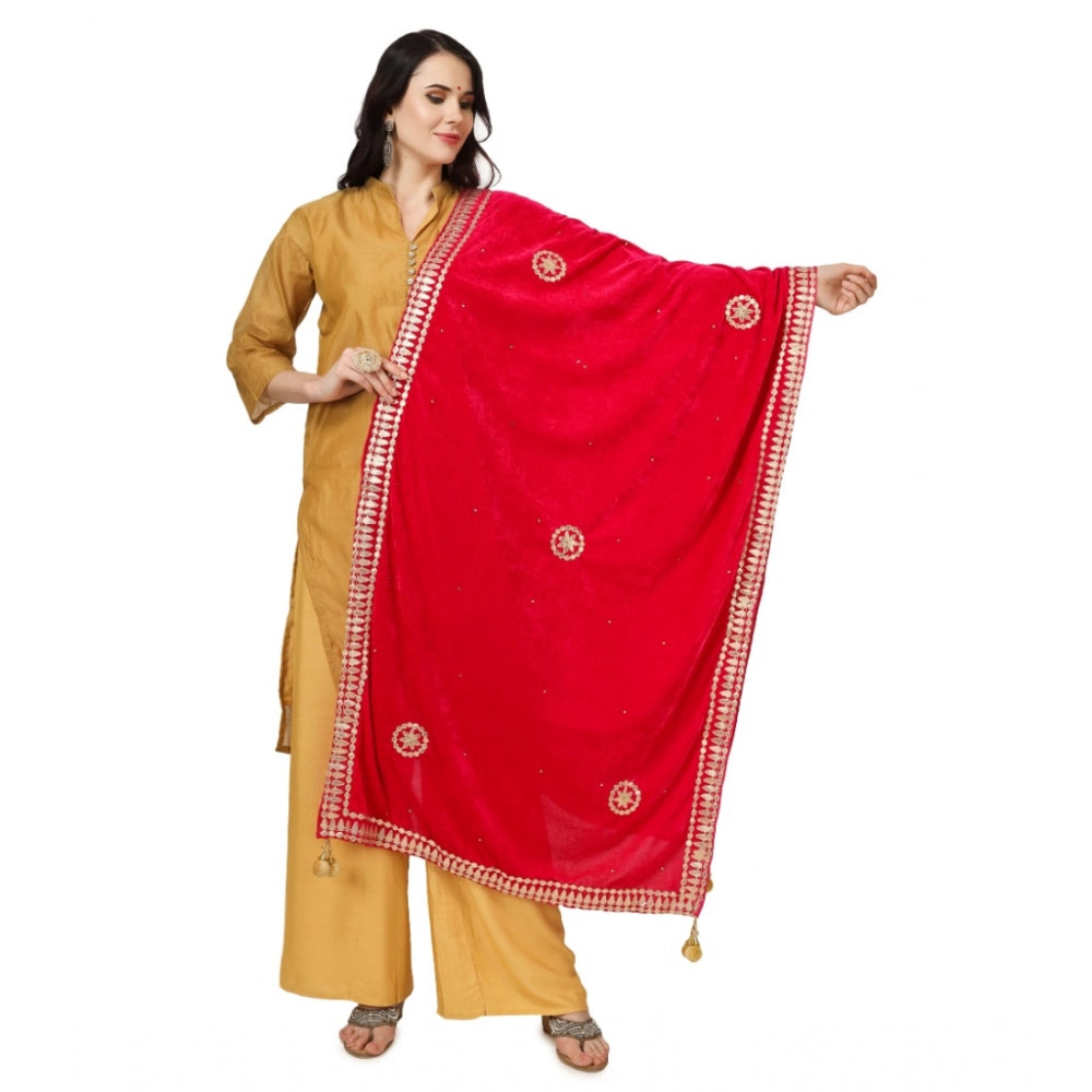 Velvet Gotta Patti Dupatta