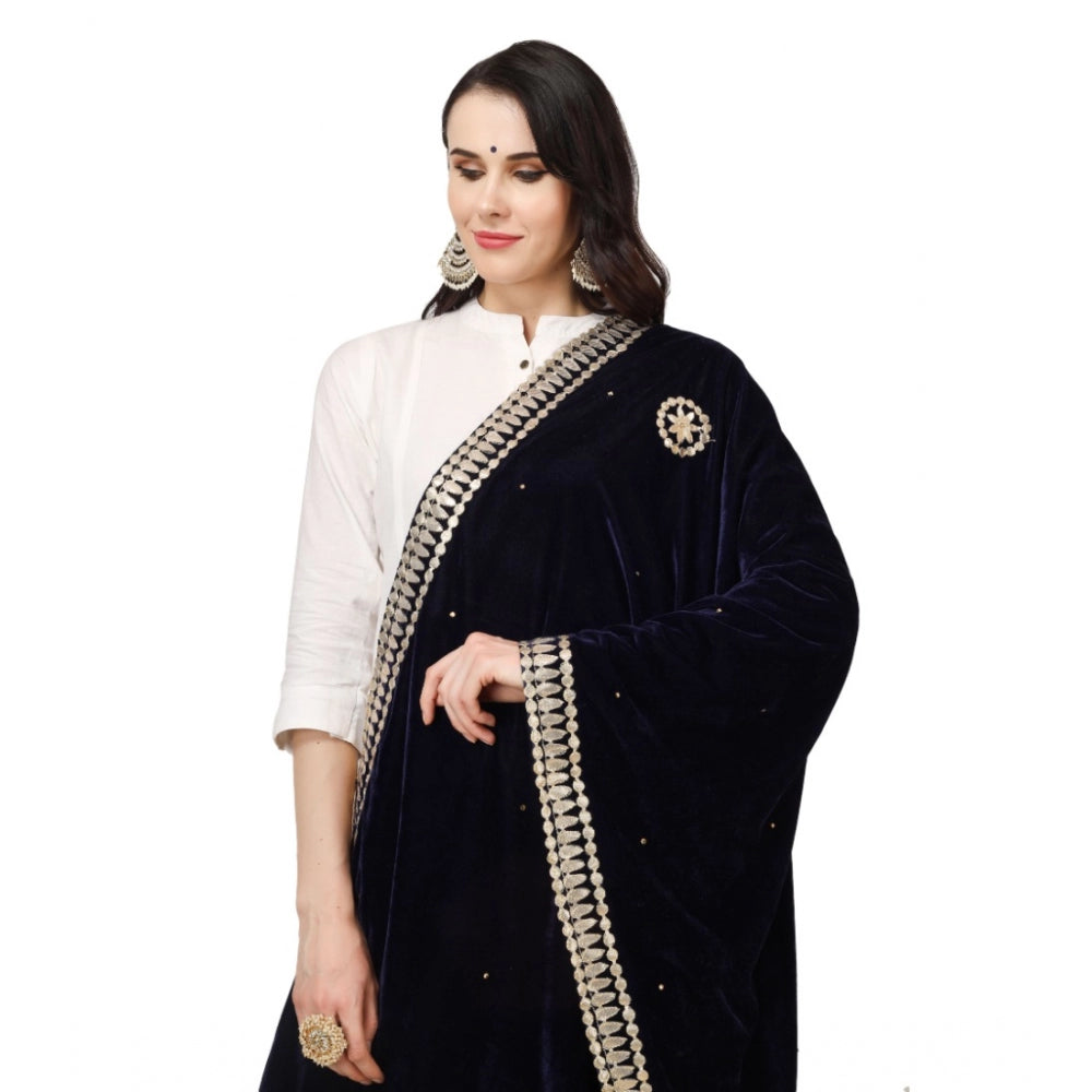 Velvet Gotta Patti Dupatta