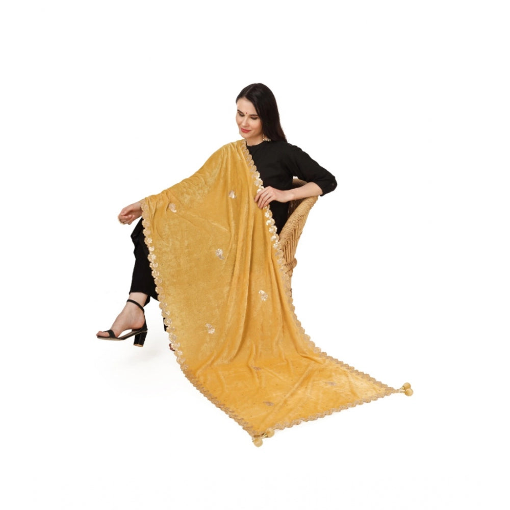 Velvet Gotta Patti Dupatta