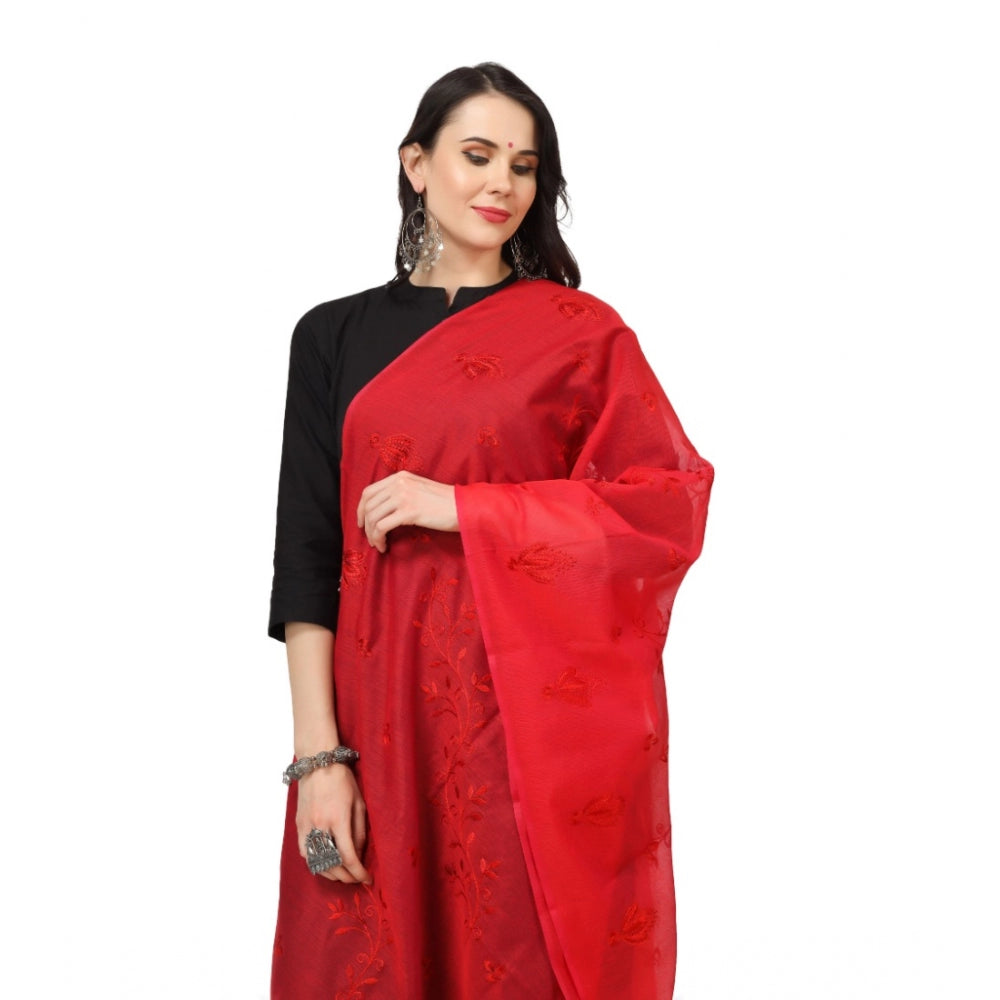 Cotton Embroidered Dupatta