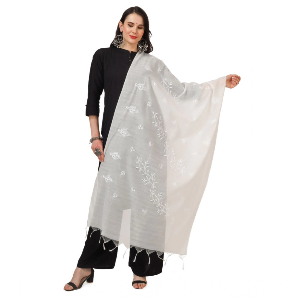 Cotton Embroidered Dupatta