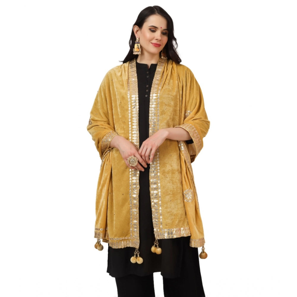 Velvet Gotta Patti Dupatta