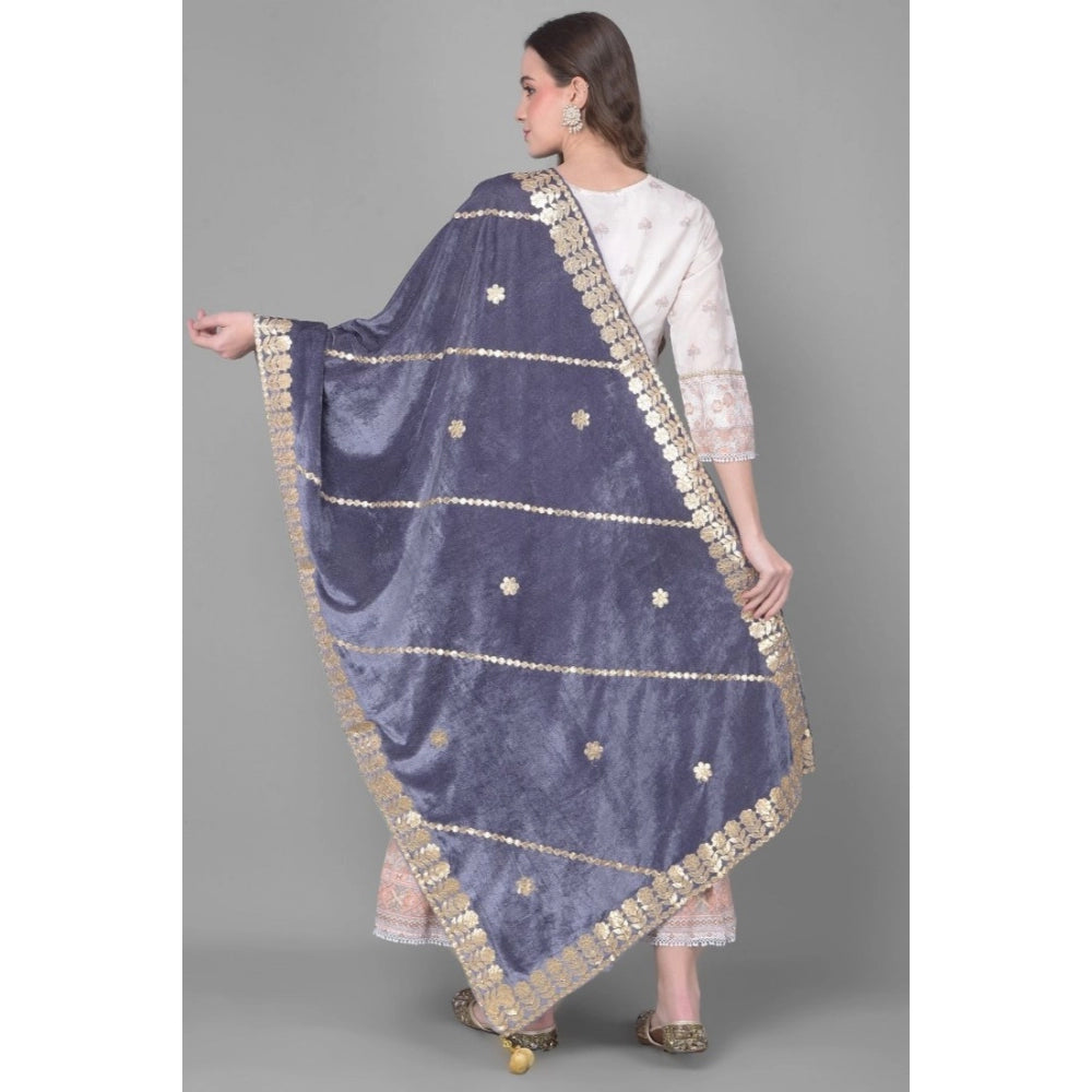 Velvet Gotta Patti Dupatta