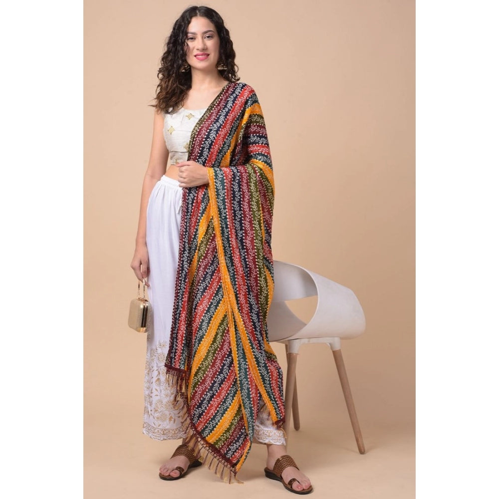 Chanderi Printed Dupatta