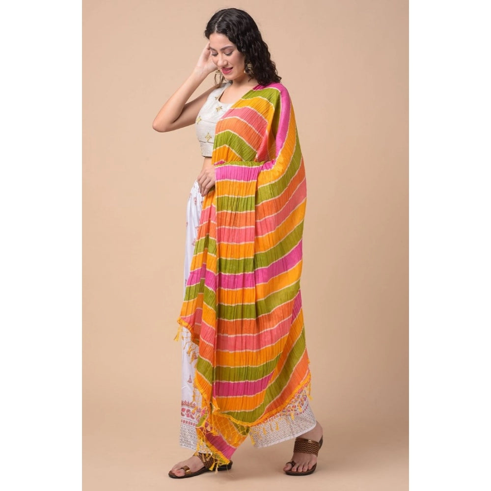 Chanderi Printed Dupatta