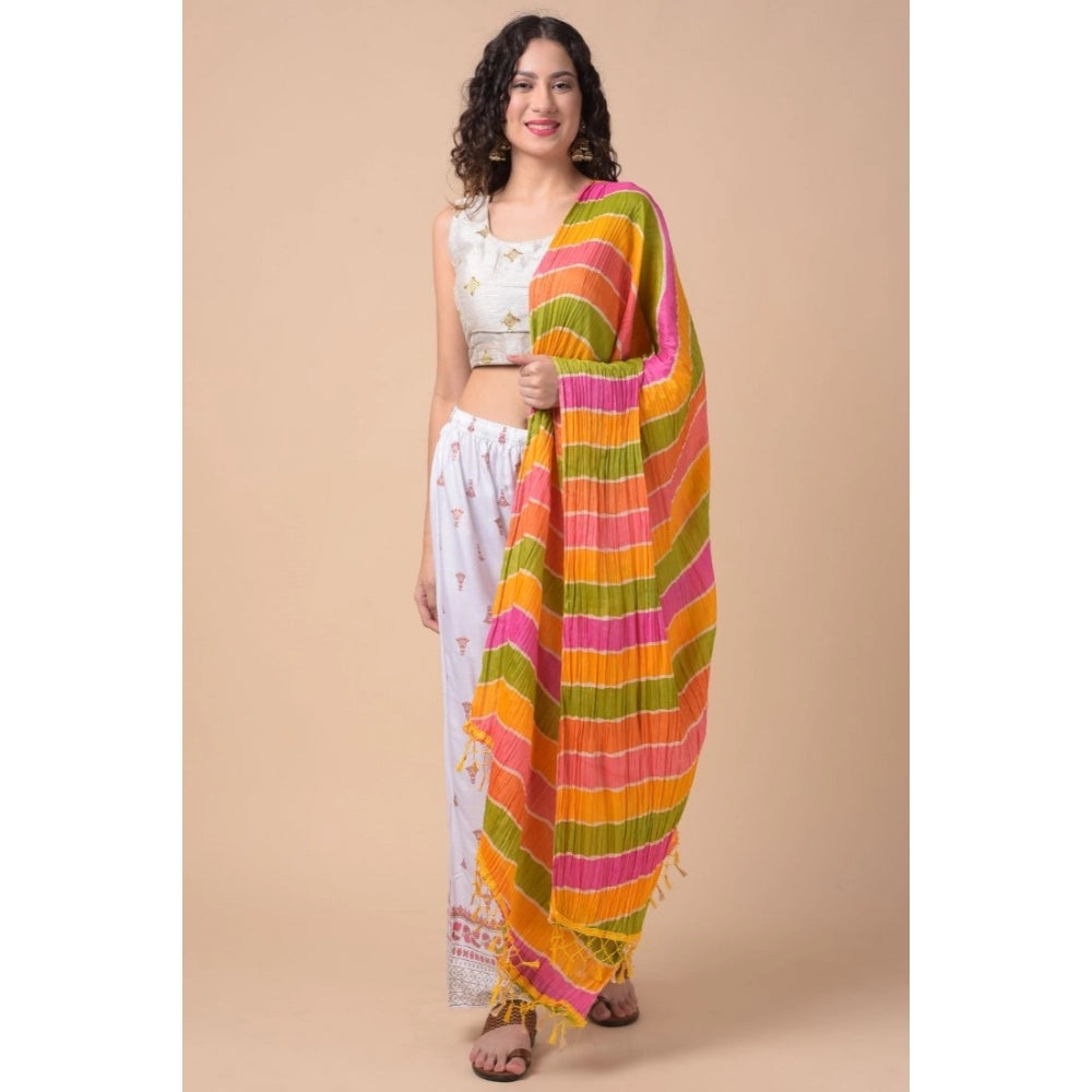 Chanderi Printed Dupatta