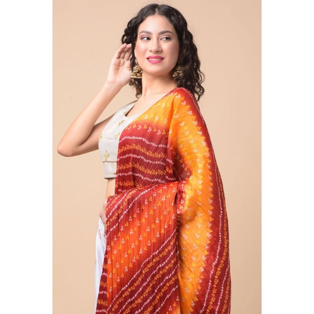 Chanderi Printed Dupatta