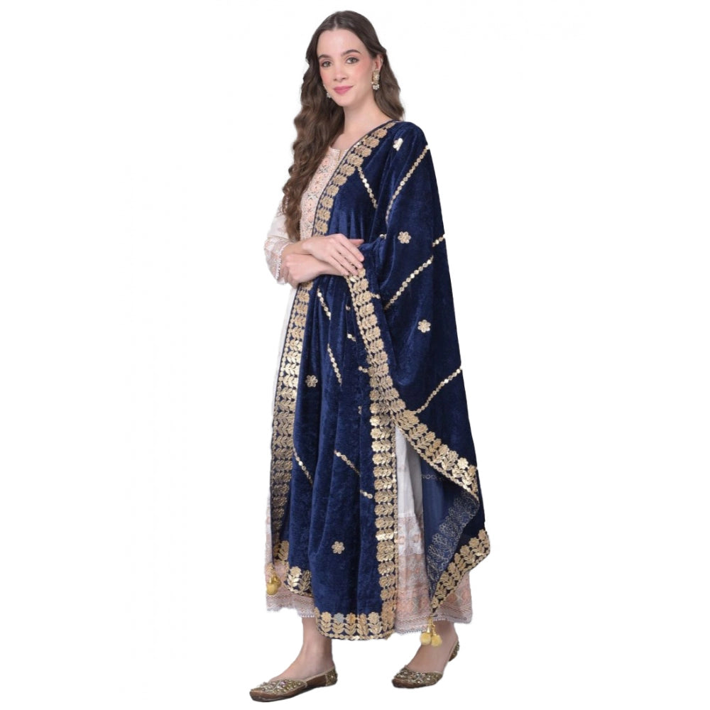 Velvet Gotta Patti Dupatta