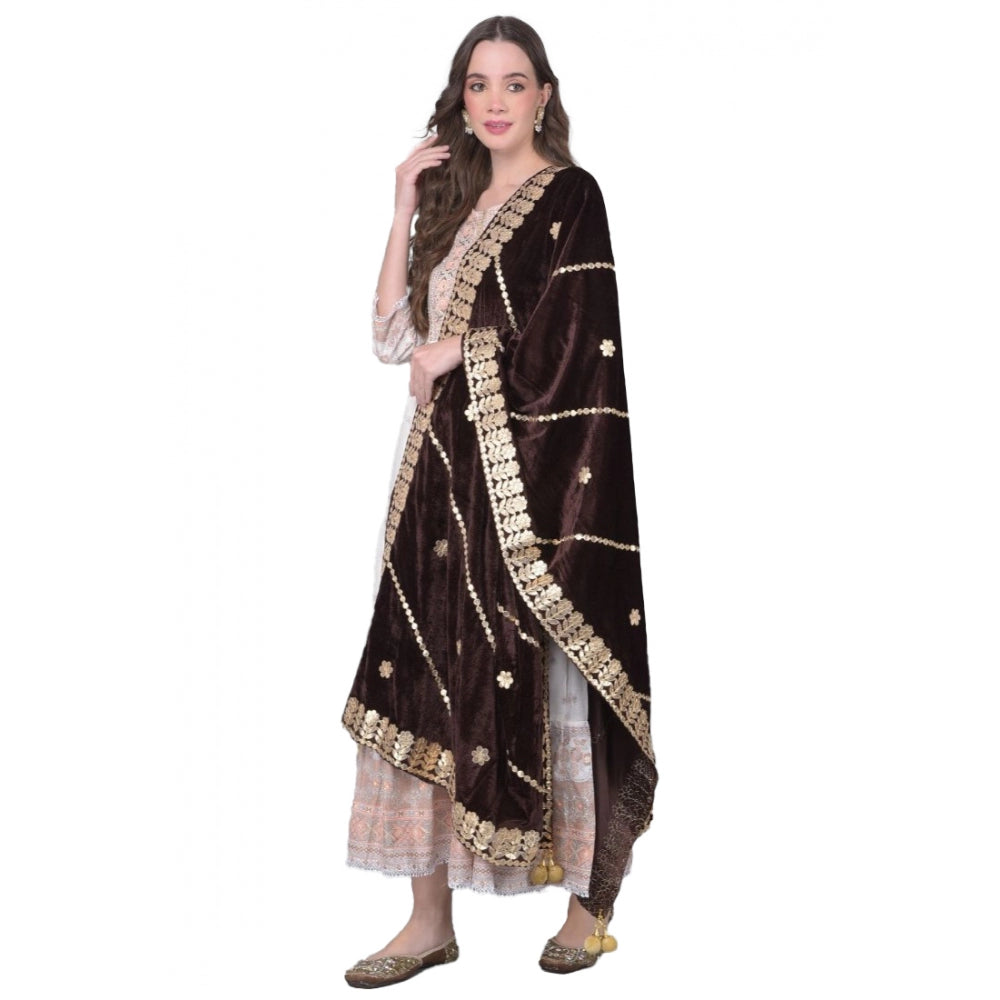 Velvet Gotta Patti Dupatta