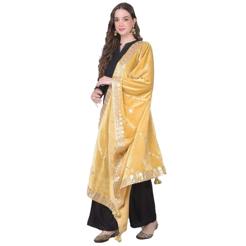 Velvet Gotta Patti Dupatta