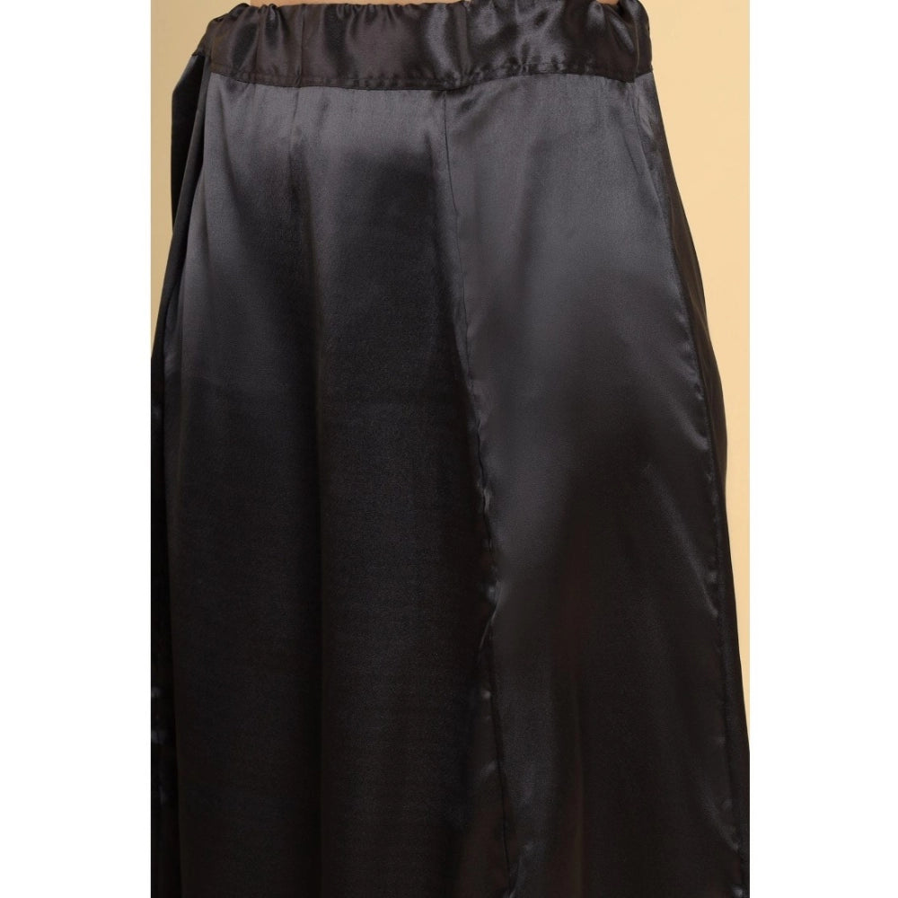 Silk Solid Free Size Petticoat