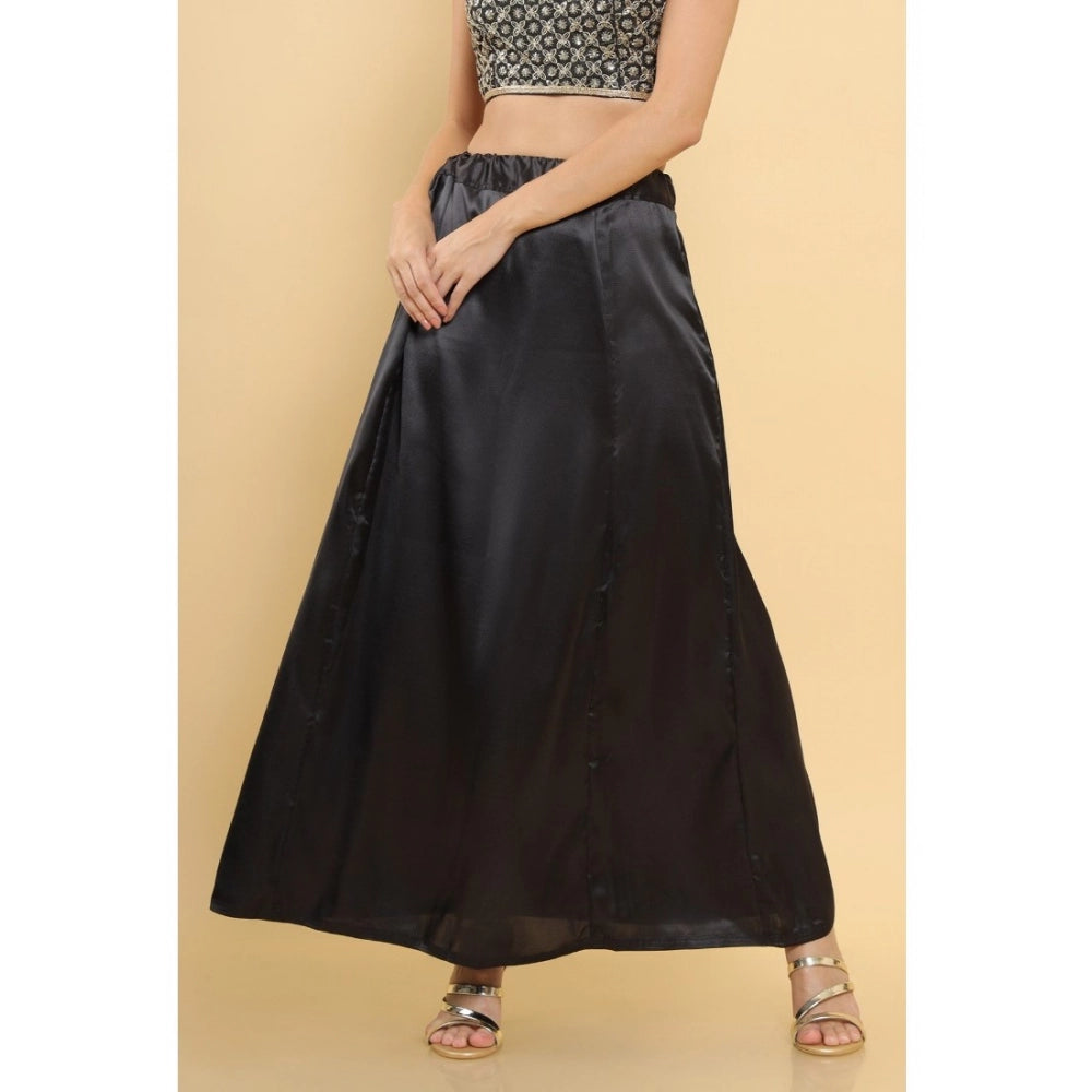 Silk Solid Free Size Petticoat