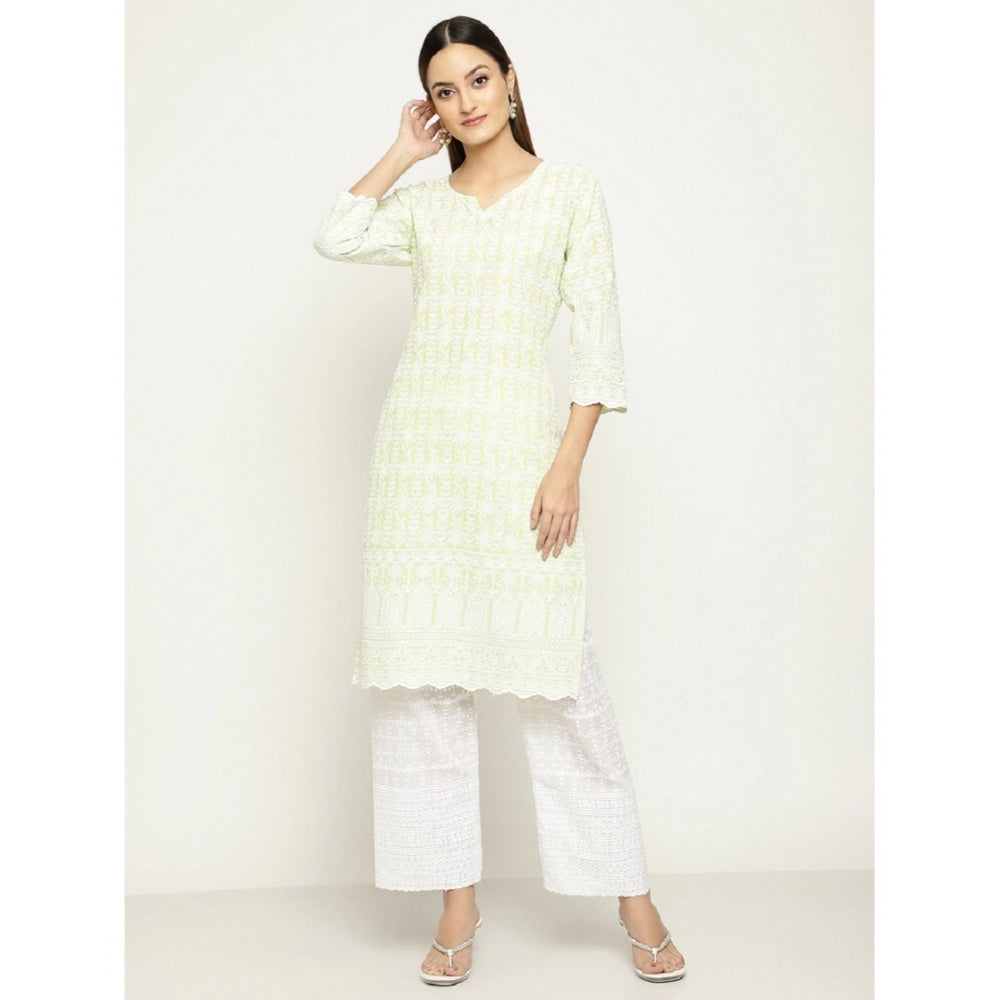 Casual 3/4th Sleeve Printed Cotton Kurti