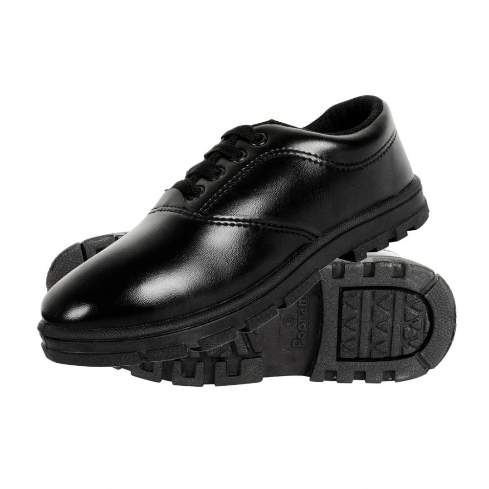 Boy's Rexine School Shoe Lace-Up