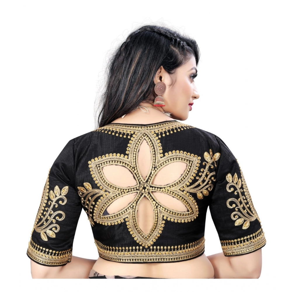  Phantom Embroidery Readymade Blouse