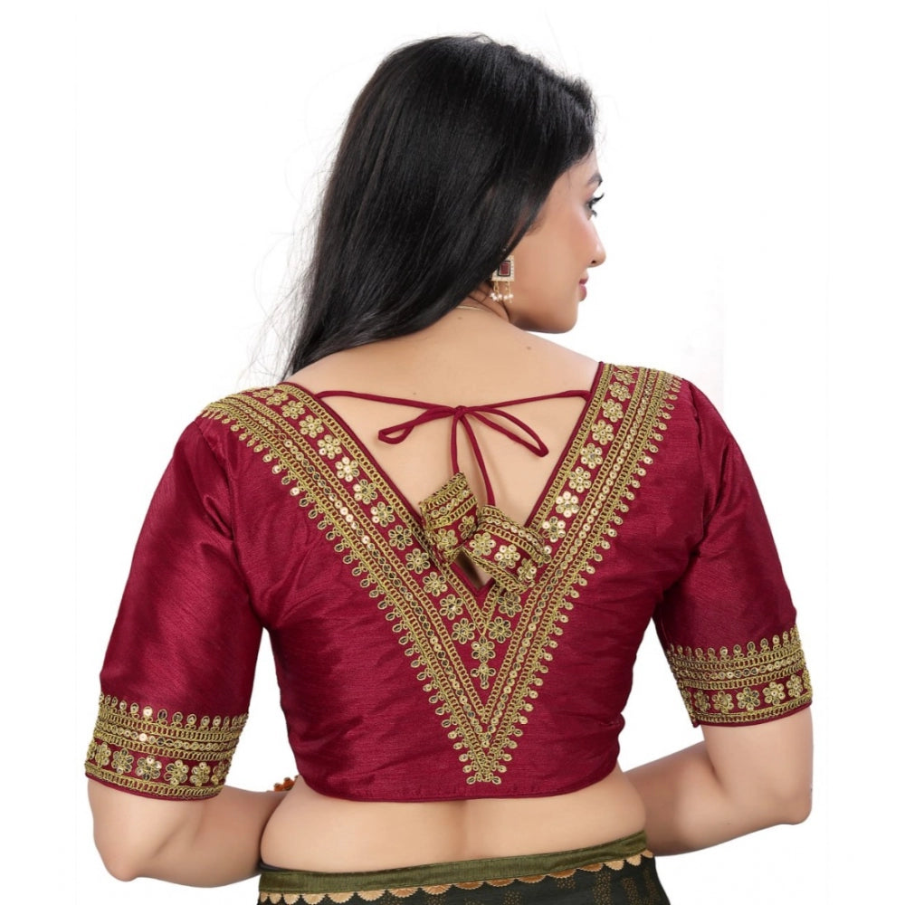  Banglory Embroidery Readymade Blouse