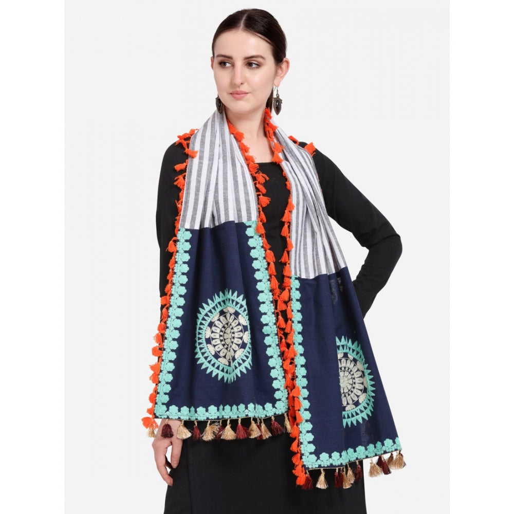 Cotton Embroidered Dupatta